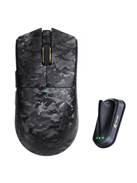 Игровая мышка от бренда Attack Shark модели X11 Ultra с карбоновым корпусом - 