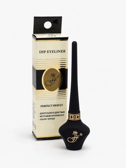 DIP EYELINER ko‘z uchun 5,1 ml suvga chidamli, ingichka mo‘yqalamli, qulay tutqich - 