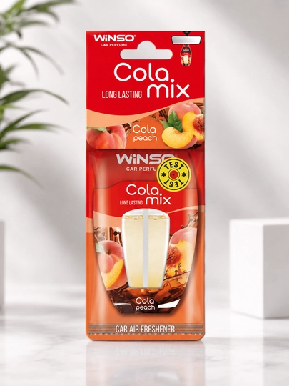 Ароматизатор WiNSO Cola Mix для автомобиля и дома, подвесной - 