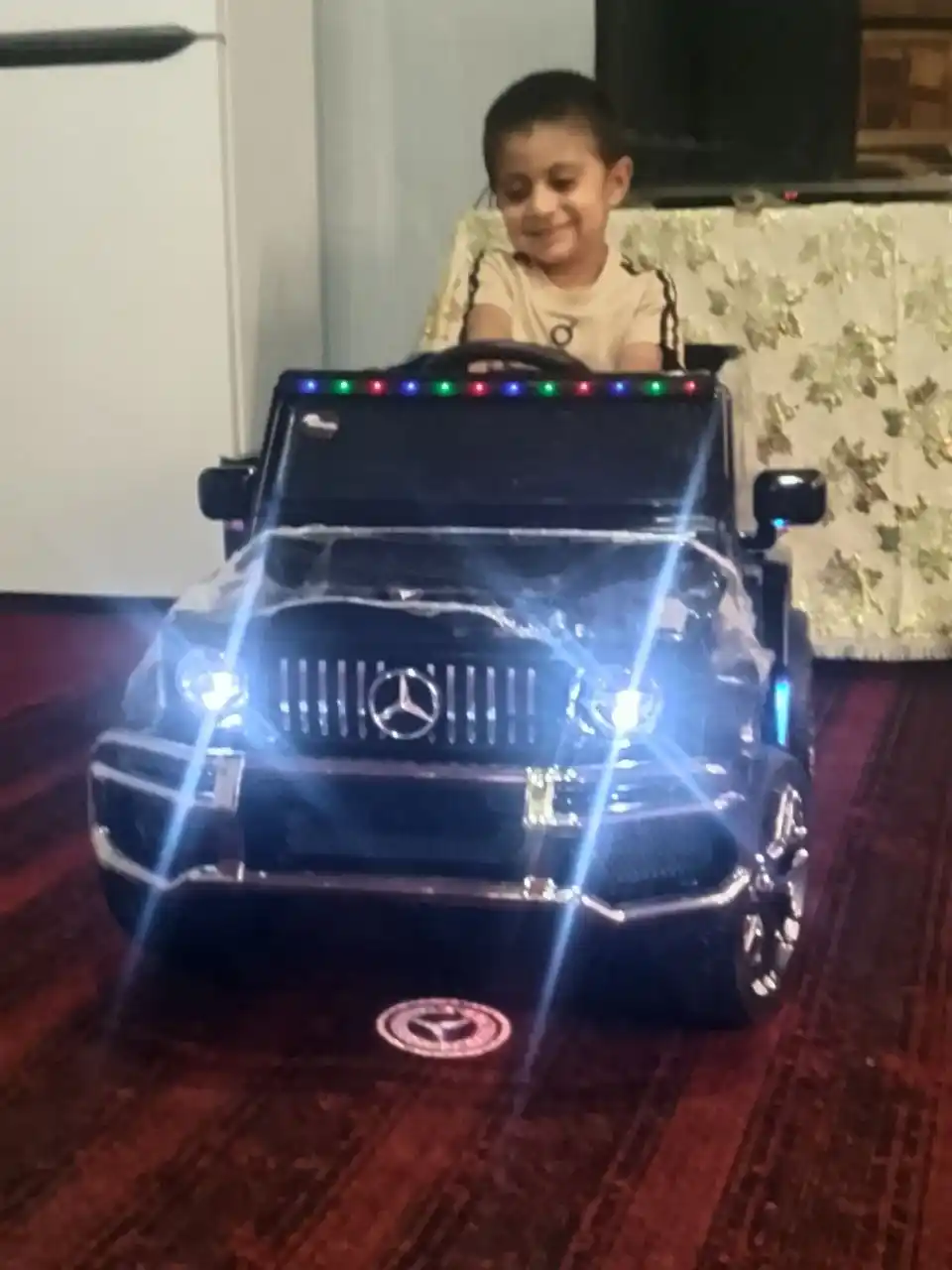 Детский электромобиль, Mercedes, Benz G-Class, AMG 4x4, Гелендваген, на пульте управления