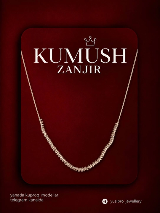 Ayollar uchun 925 probali kumush zanjir, yaqinlariz uchun ajoyib syurpriz