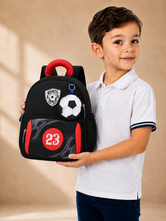Bolalar uchun maktab ryukzagi futbol sumkachali 25×10×30 sm
