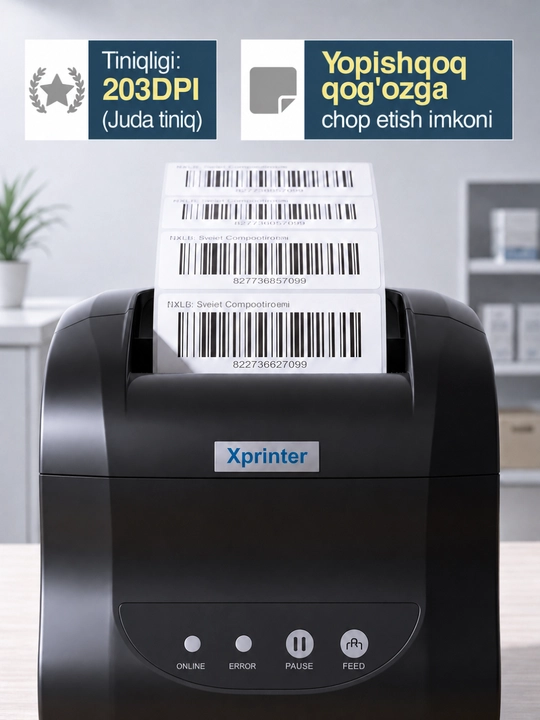Термопринтер этикеток XPrinter | Принтер штрих-кодов | Разные модели