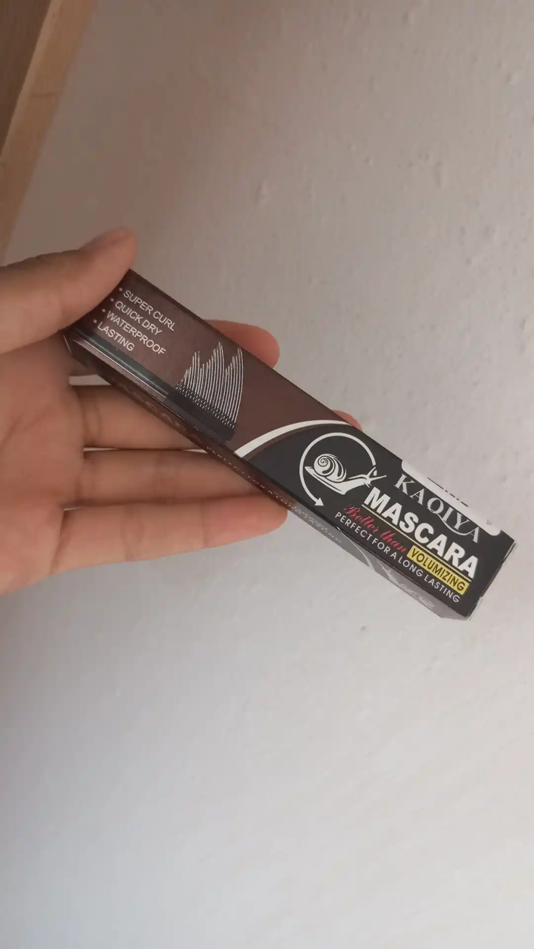 Тушь для ресниц, Mascara, черная, водостойкая