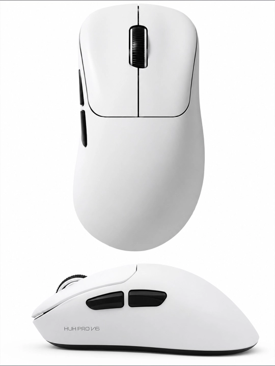 HYH PRO V6+ simsiz o‘yin sichqonchasi, 12800 DPI, 1000 Hz