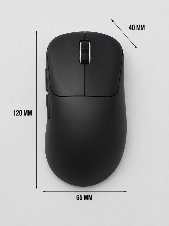 HYH PRO V6+ simsiz o‘yin sichqonchasi, 12800 DPI, 1000 Hz
