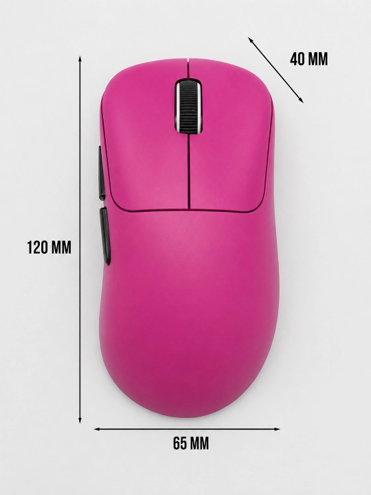 HYH PRO V6+ simsiz o‘yin sichqonchasi, 12800 DPI, 1000 Hz