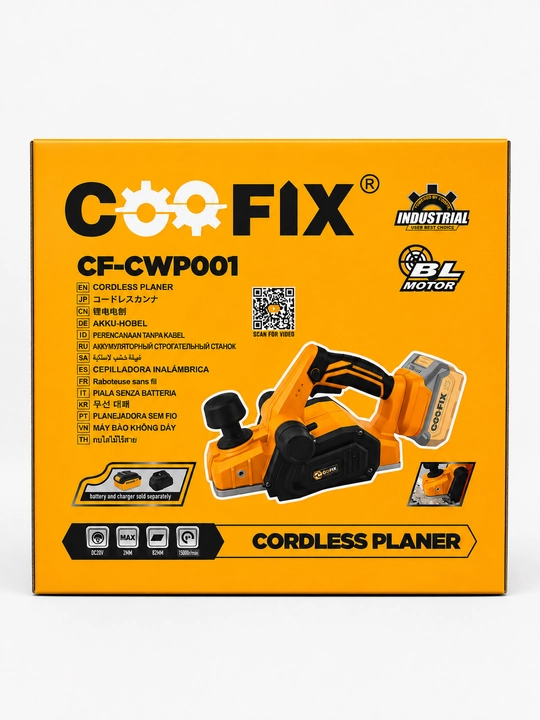 COOFIX | 650 Vt quvvatli, 82 mm elektr randalash mashinasi