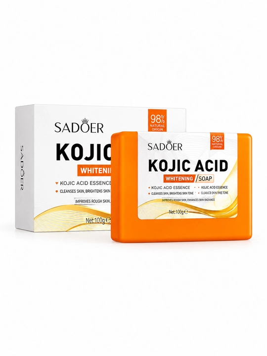 Мыло с койевой кислотой от акне и пигментации для лица,  100 грамм SADOER