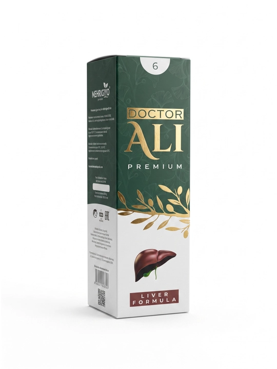 Liver formula Doctor Ali - jigar uchun tabiiy tozalovchi detoks balzam, o't haydovchi