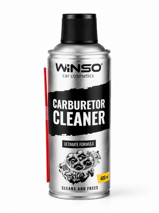 WiNSO Carburetor Cleaner 400 мл — очиститель карбюратора и топливной системы автомобиля - 