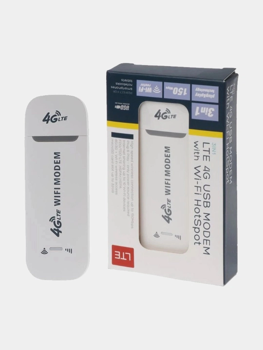 4G LTE USB Wi-Fi Modem - высокоскоростной интернет через SIM-карту