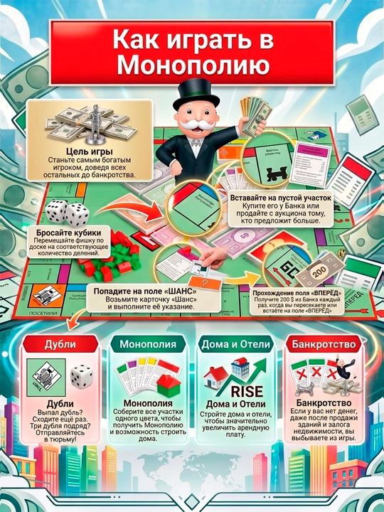 Настольная игра Монополия, для всей семьи, Монополия Реванш, Монополия Гарри Поттер