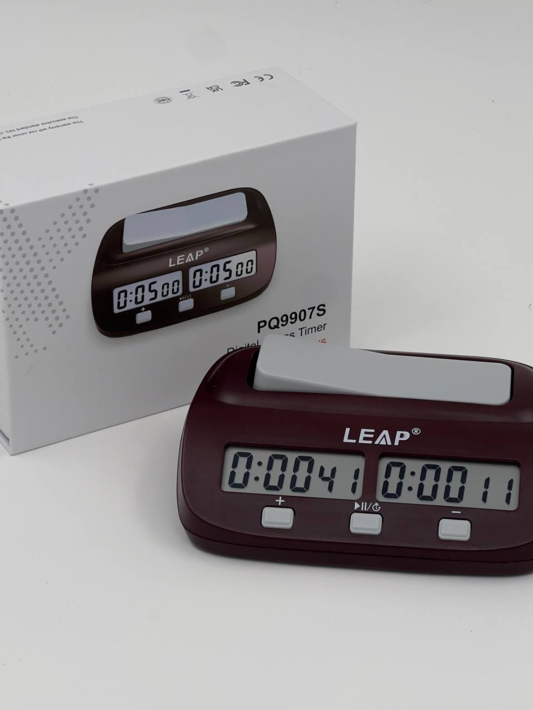 LEAP PQ9907S elektron shaxmat soati, raqamli taymer - 