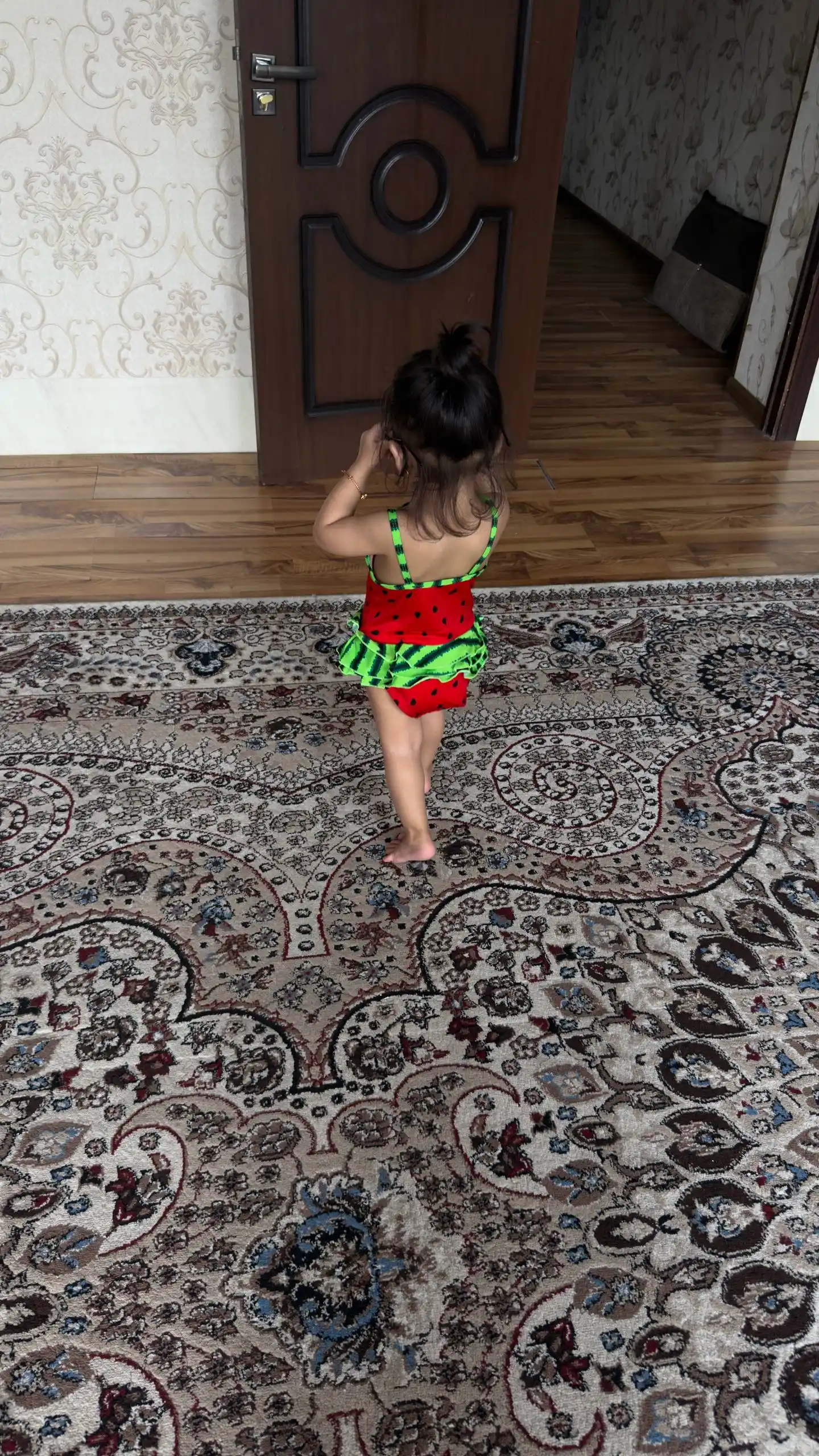 Qizaloqlar chomilish kiyimi olchamlari 1-3 yosh 3-5 yosh