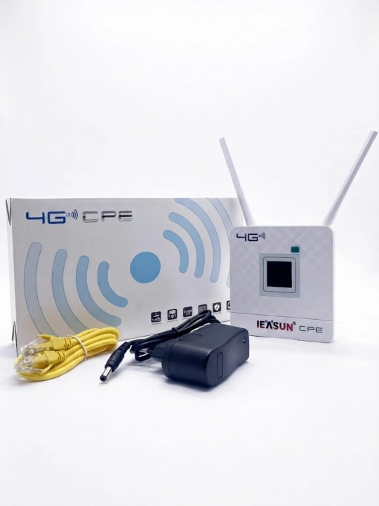 4G LTE CPE A9SW Wi-Fi Роутер — SIM-карта, 4G Интернет, Wi-Fi Модем - 