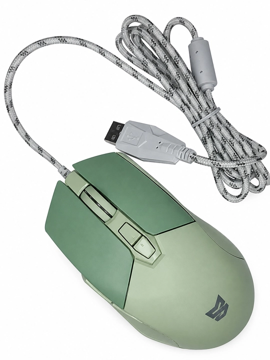 O‘yin uchun simli sichqoncha LIGHTSPEED , 7200 DPI, 7 tugma, USB