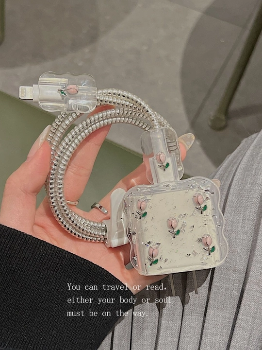 Zaradchik va kabel uchun chexol, Iphone, g‘ilof, quvvatlash, kabeli 18W/20W - 