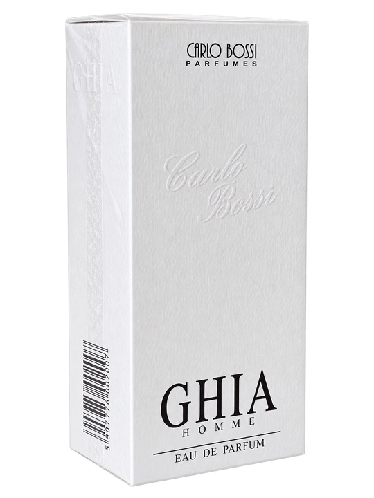 Carlo Bossi Ghia — erkaklar atiri, sitrus, dengiz, yog‘och-tamaki shleyfli premium hid