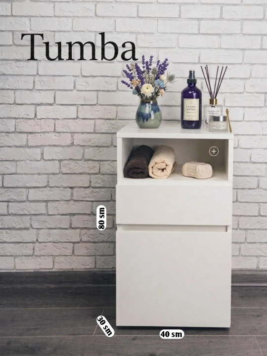 Universal tumba – uy, yotoqxona va koridor uchun ko‘p funksiyali saqlash shkafi - 