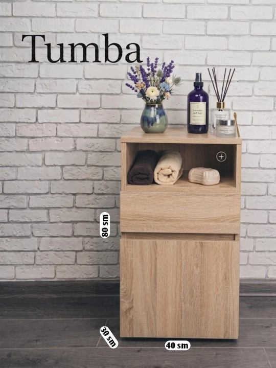 Universal tumba – uy, yotoqxona va koridor uchun ko‘p funksiyali saqlash shkafi - 