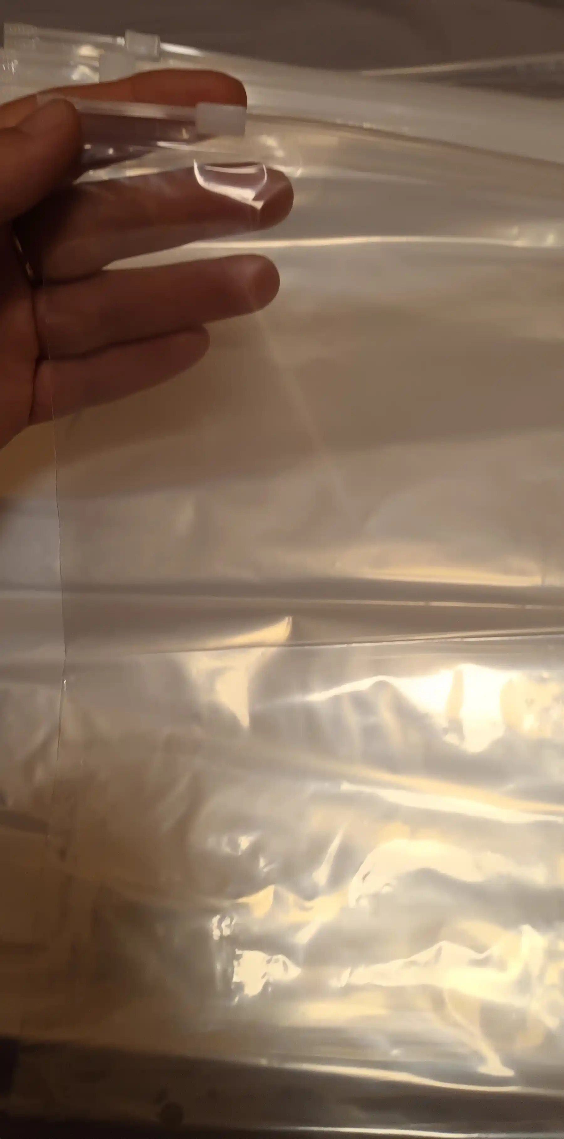 Zip paket, ko'p martalik qadoqlash paketi, Zip Lock qadoqlash, 25 dona