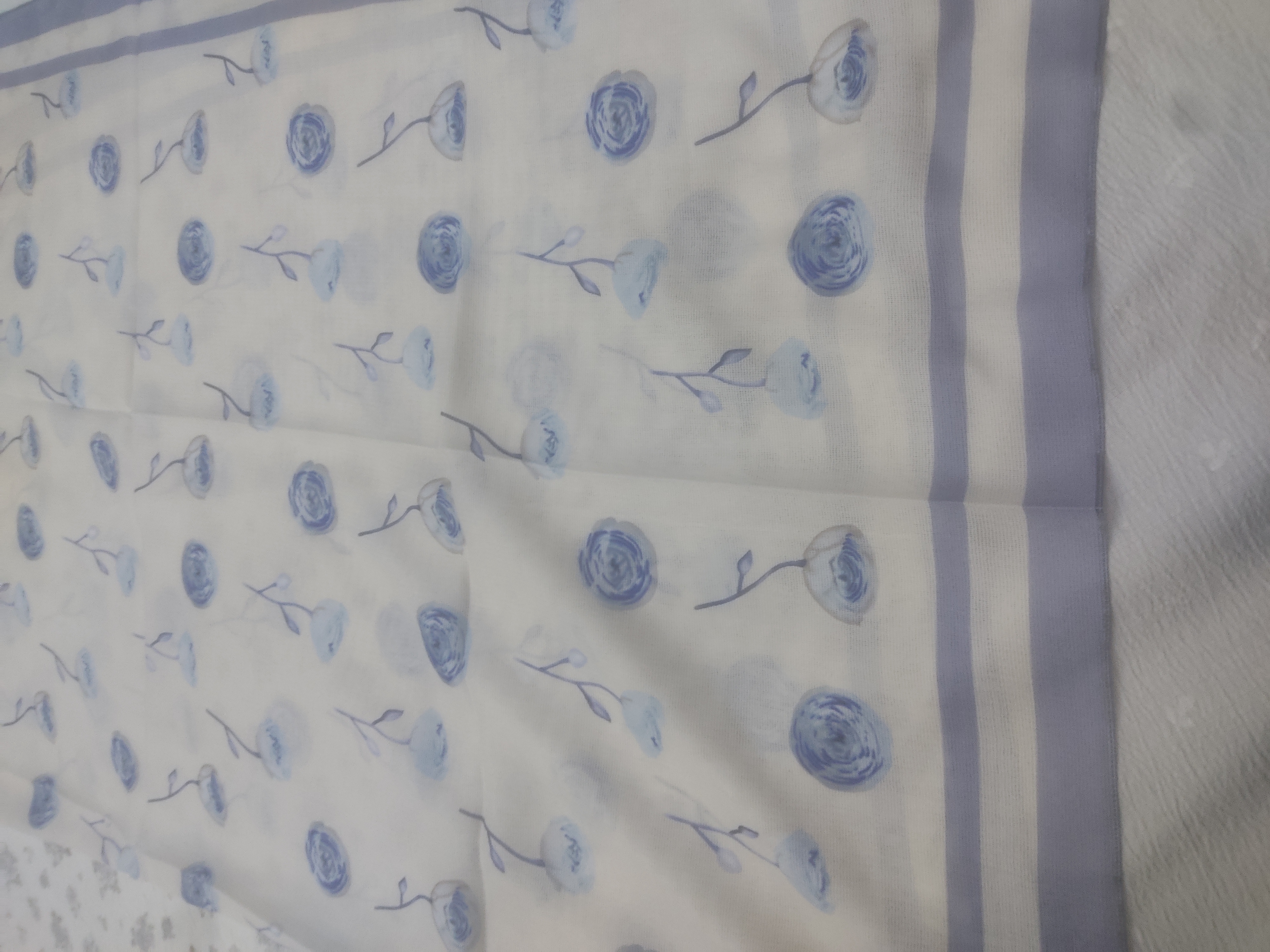 Lazer shifon ro‘mol 110×110, sirpanmaydigan ro'mol, yozgi hijob platok, Xijob sharf