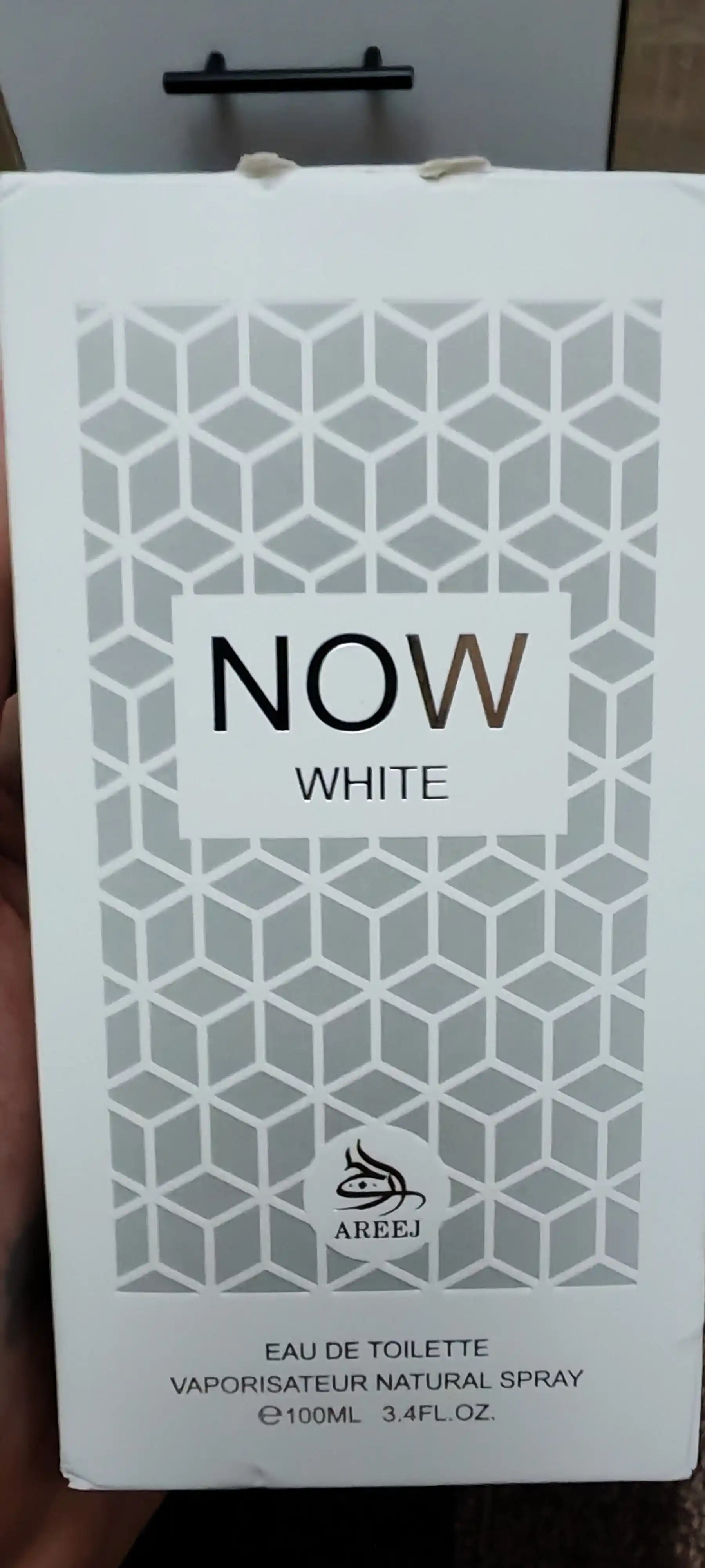 Erkaklar va ayollar uchun Areej Now White atiri - yengil, toza va sokin hid