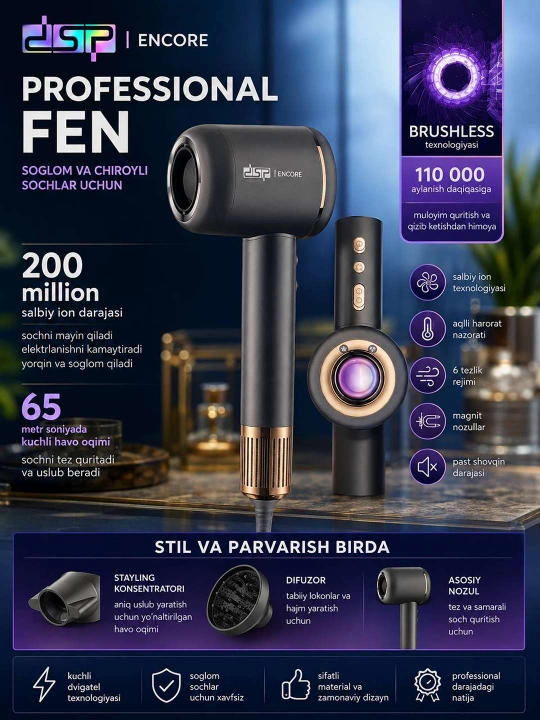 Professional DSP Encore kuchli fen - 