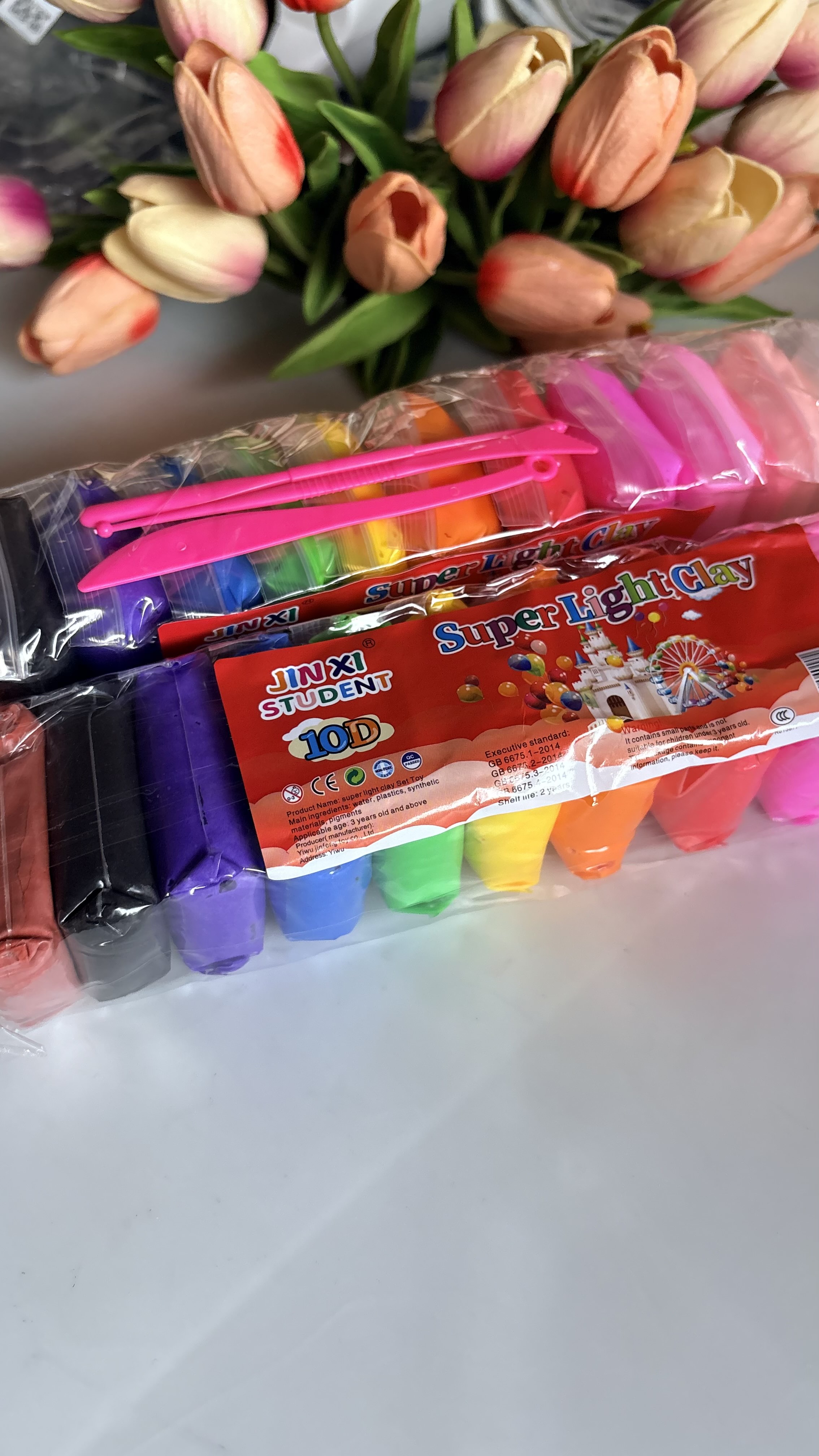 Havo rangli ijodiy plastilin to‘plami