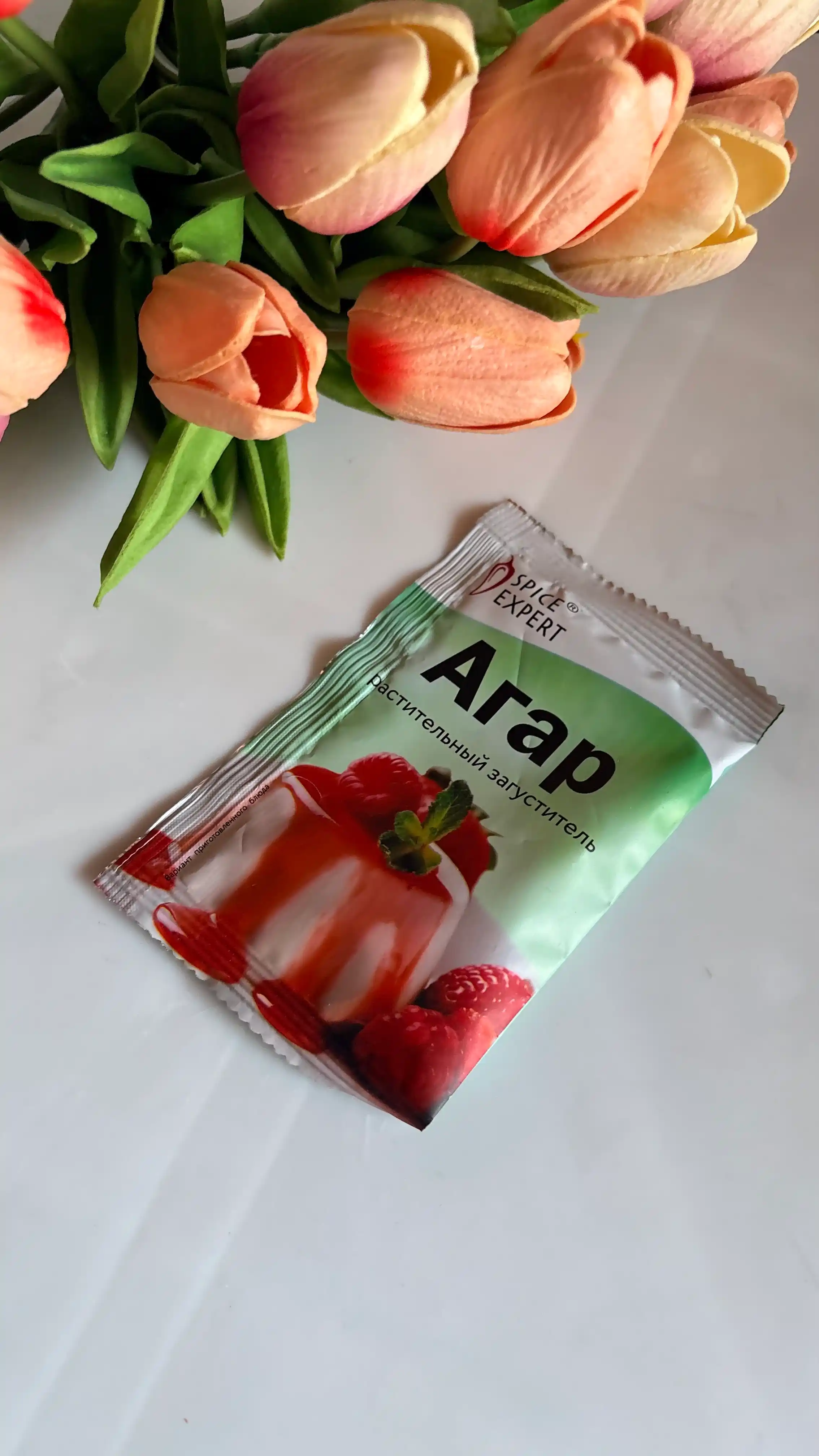 Agar-Agar oziq-ovqat tabiiy qalinlashtiruvchi Spice Expert, 10 g