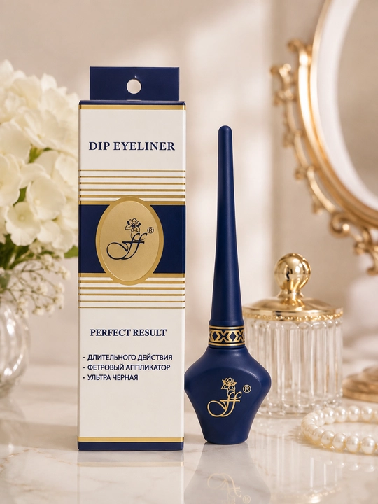 Ko'z uchun suvga chidamli podvodka FFLEUR Dip Eyeliner