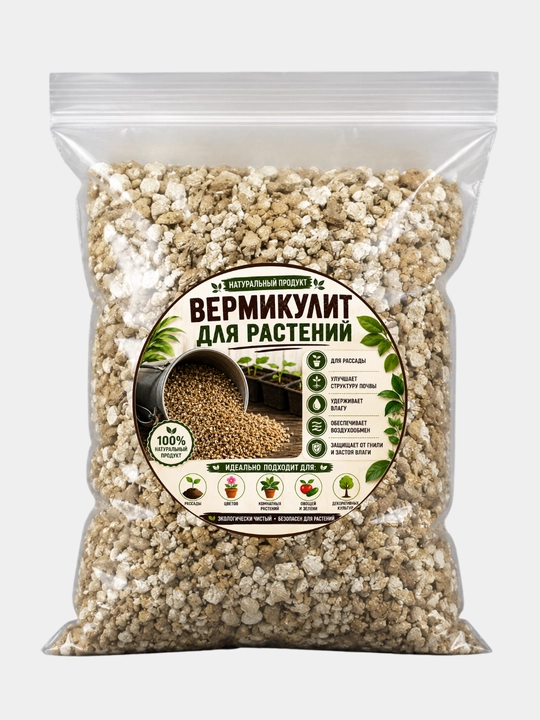 Вермикулит для растений — 100% природный гидроаккумулятор и разрыхлитель