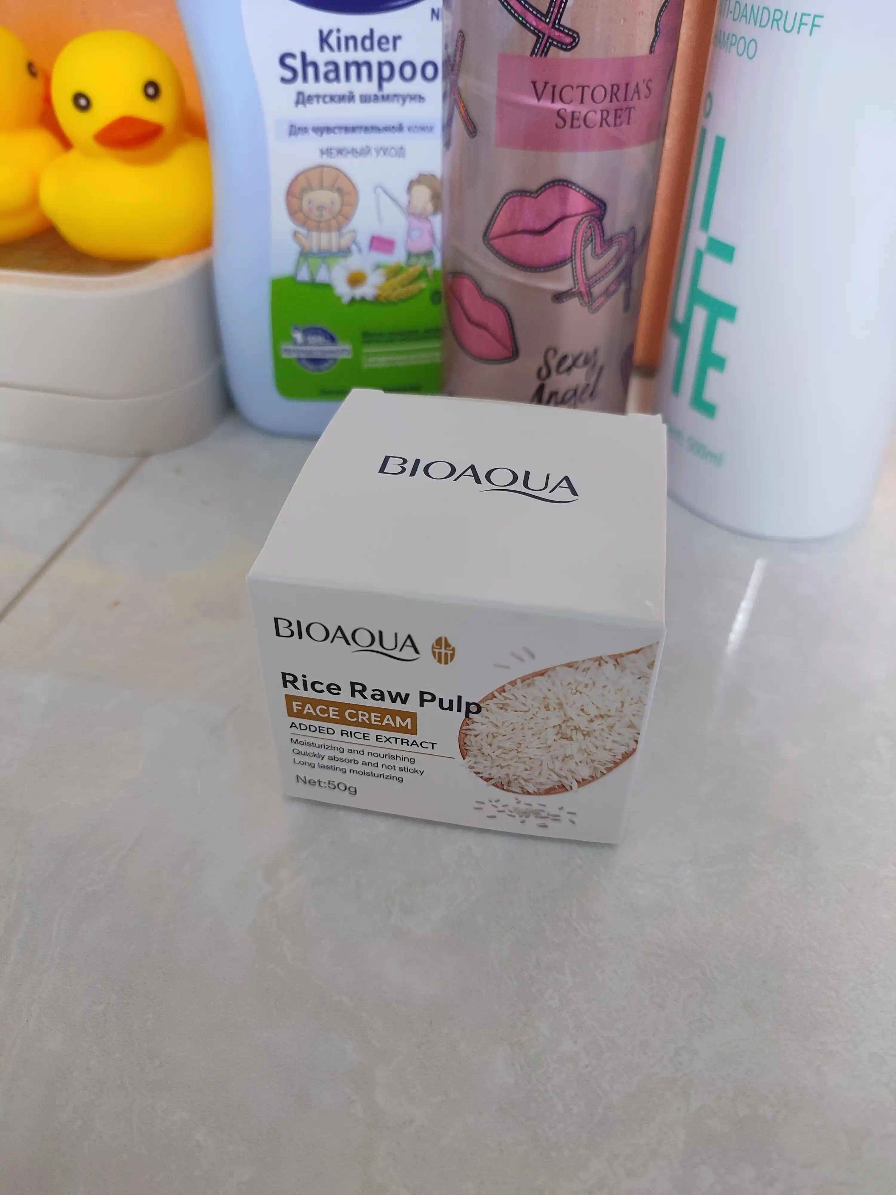 Увлажняющий крем для лица Bioaqua с экстрактом риса, 50 г