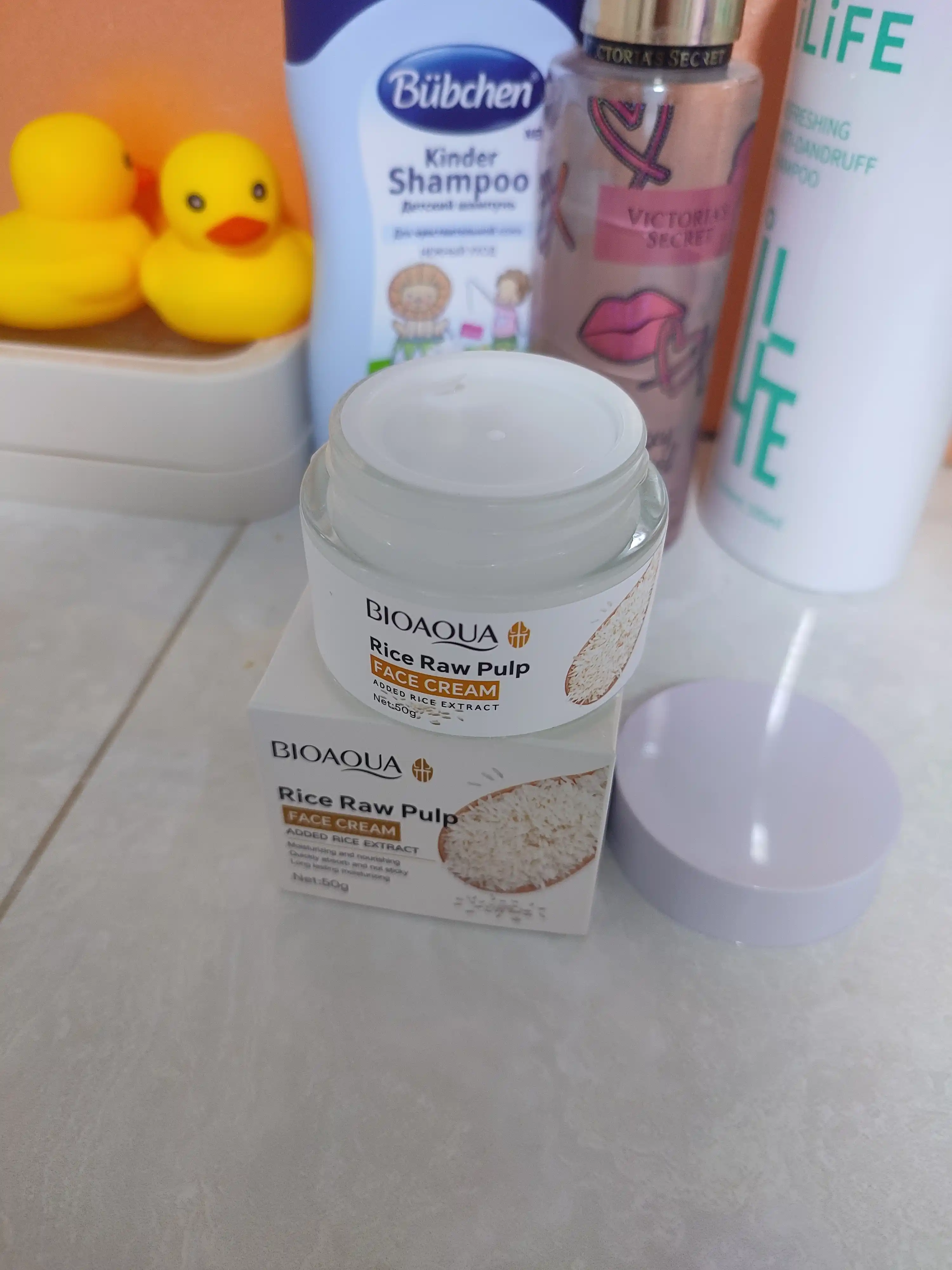 Увлажняющий крем для лица Bioaqua с экстрактом риса, 50 г