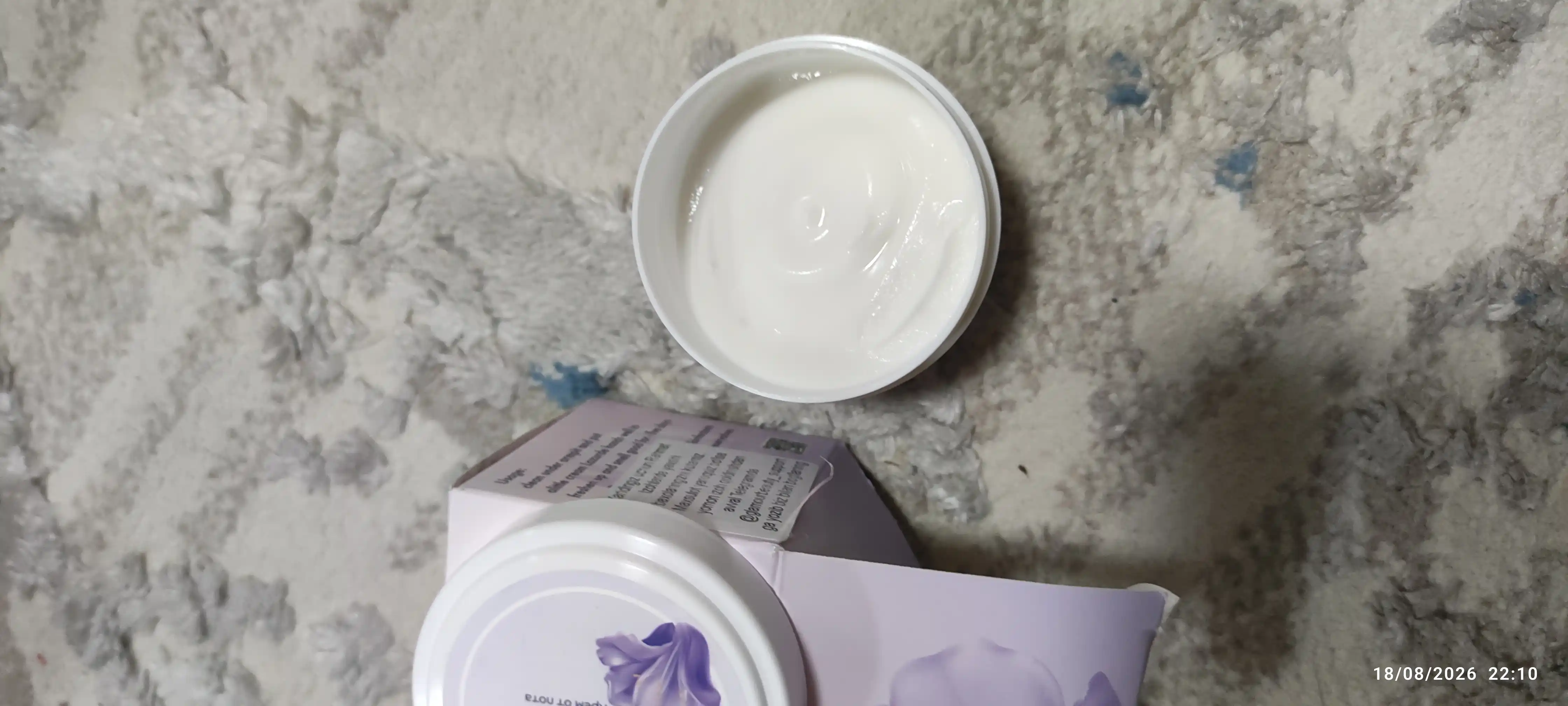 Lazurde Ayollar uchun dezodorant, ter hidiga qarshi antiperspirant krem, 50 gr