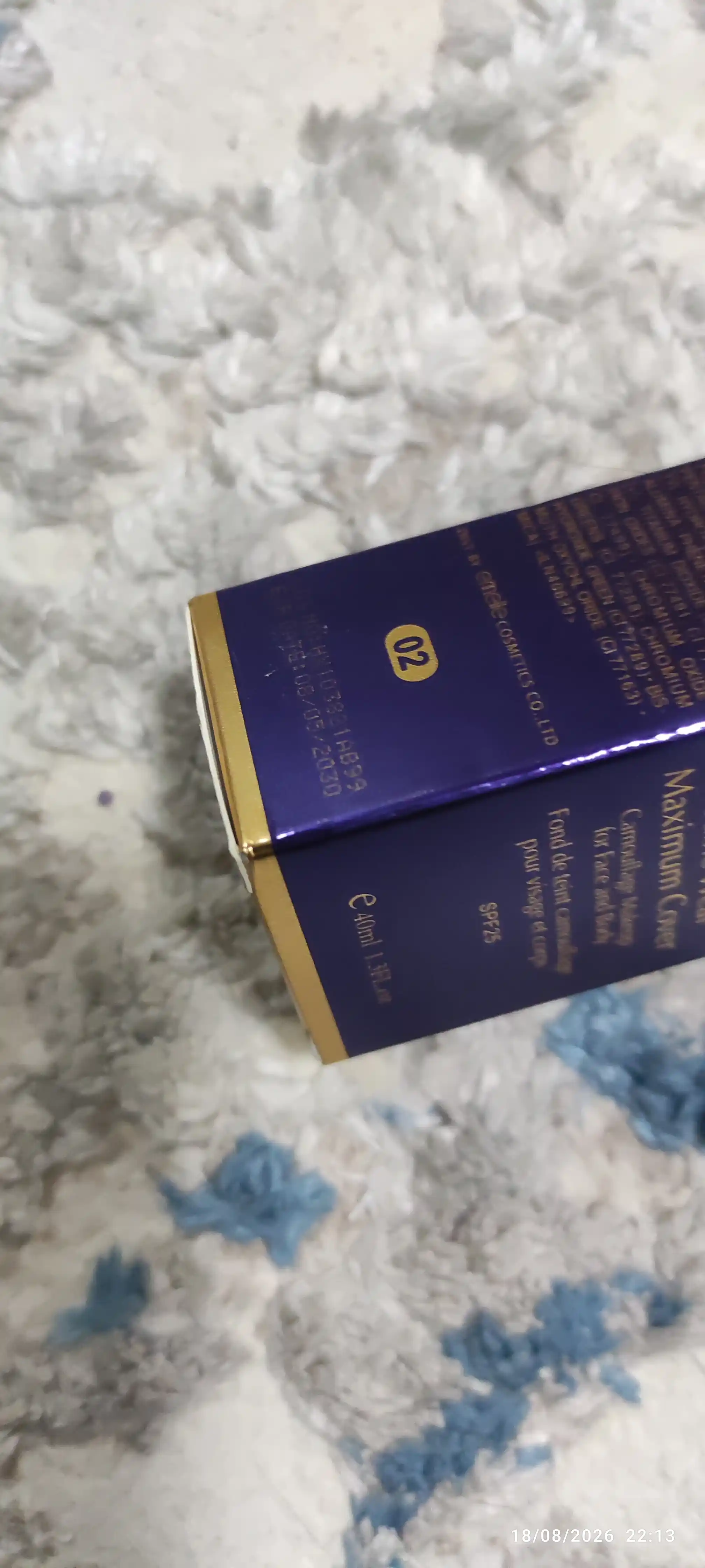 Tonal krem yuz uchun Еmelie spf 25, namlovchi, mat rangi, 40 ml 1. 3fl, item no: e-103