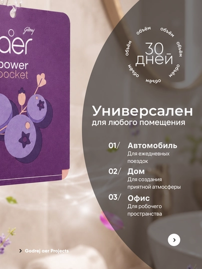 Освежитель воздуха для автомобиля ванной дома подвесной гелевый ароматизатор Godrej