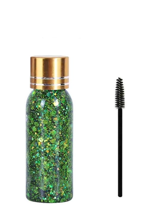 Soch va yuz uchun glitterni yaltiratuvchi bezak, gimnastika, makiyaj uchun yaltiroq zar