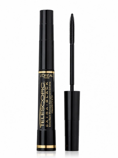 Kirpiklar uchun tush Telescopic, qora, suvga chidamli, uzaytiruvchi, L'Oreal Paris - 