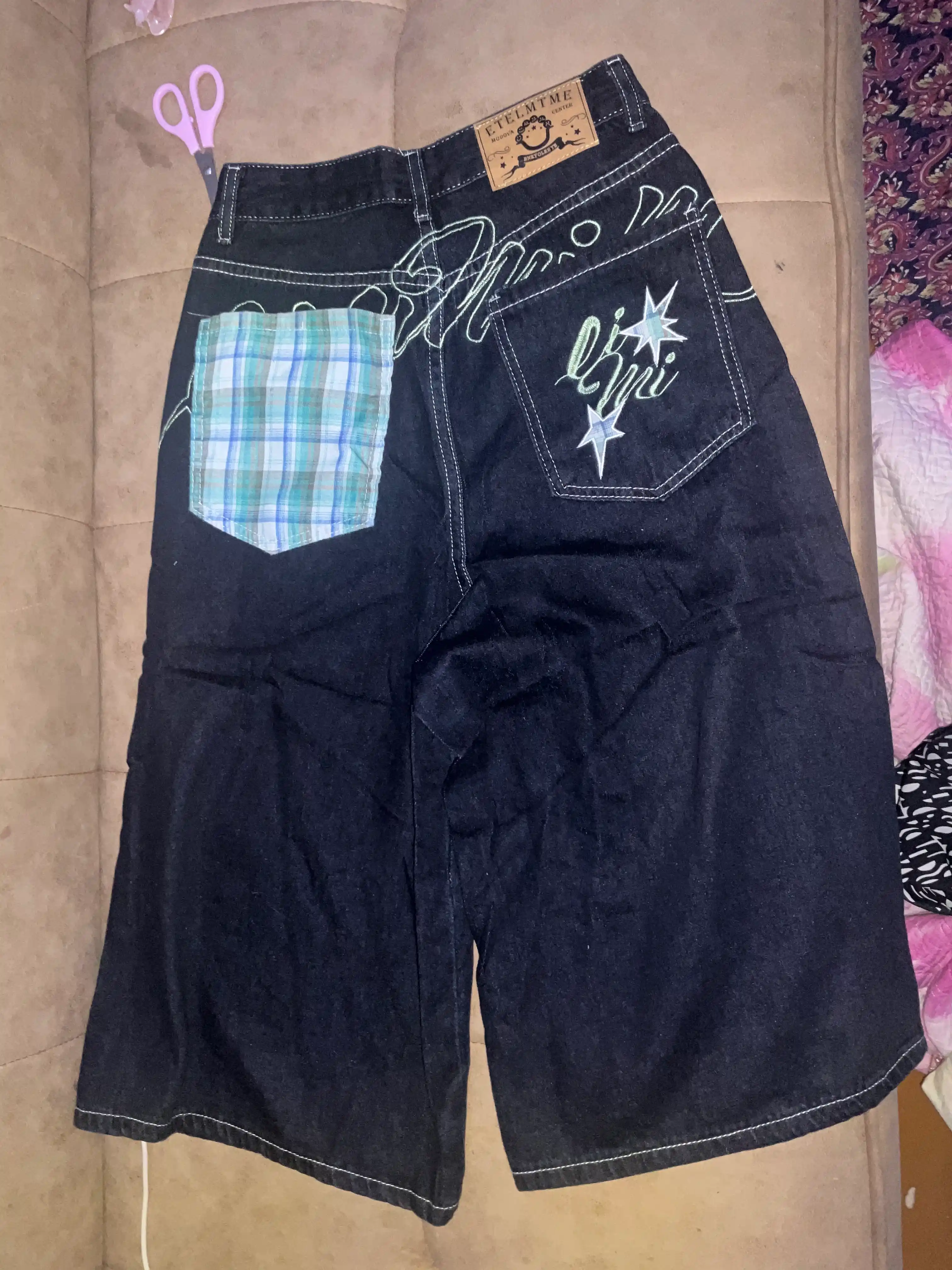 Джинсовые шорты Y2K American Vintage, свободный крой