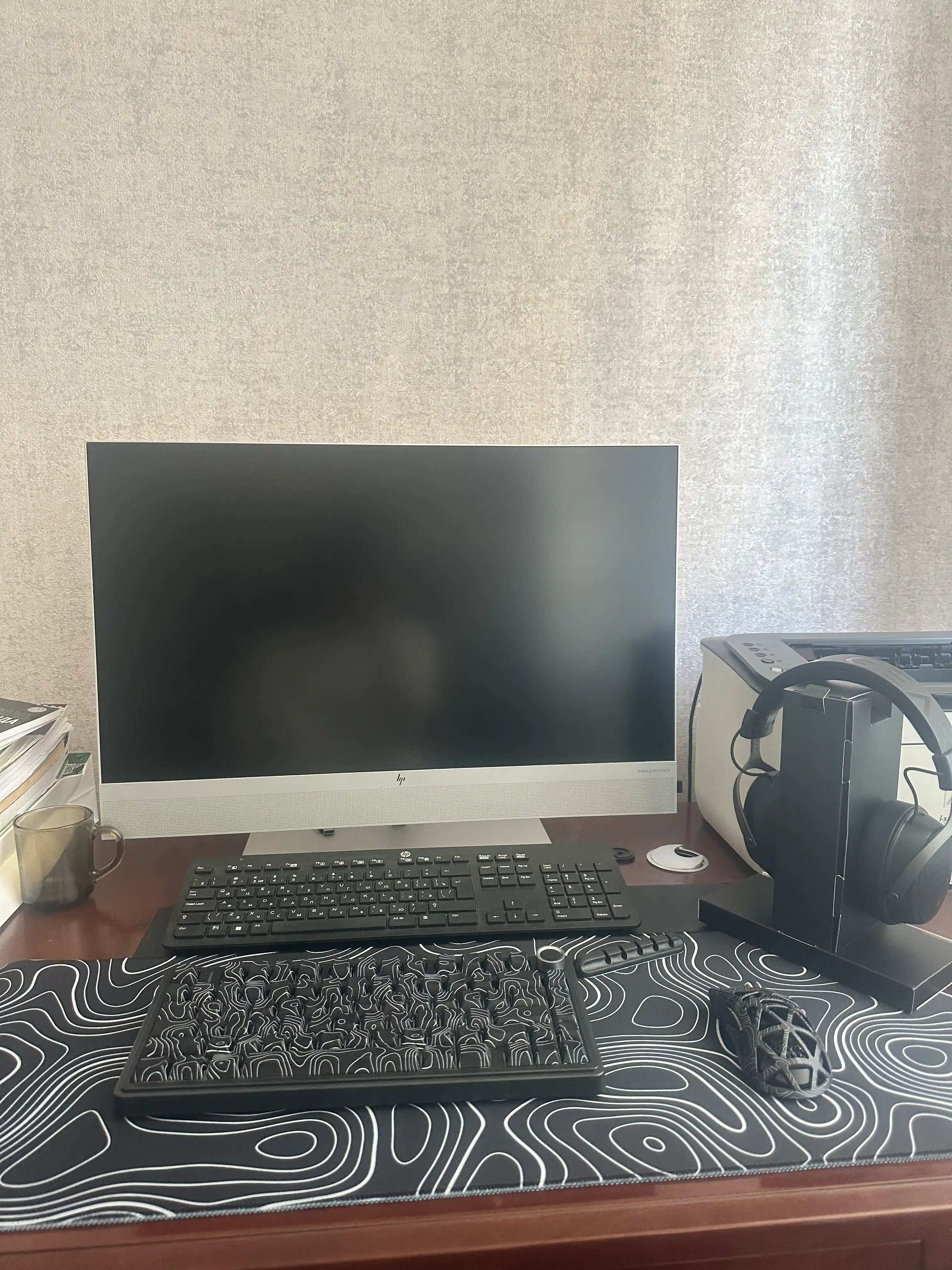 Игровой компьютерный коврик для мыши и клавиатуры, 80 * 30 cм