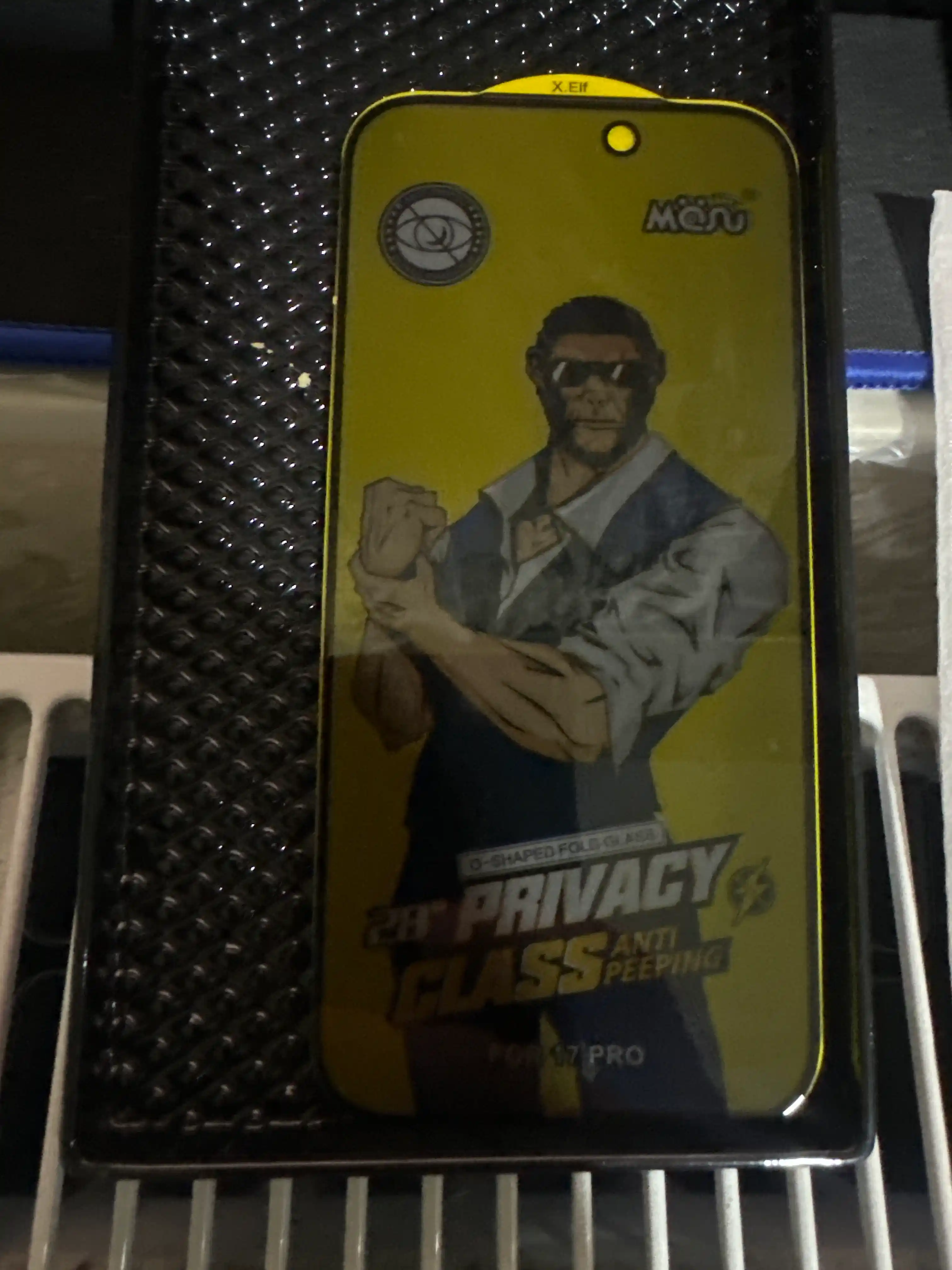 IPhone XR - 17 Pro Max uchun josusga qarshi himoya oynasi