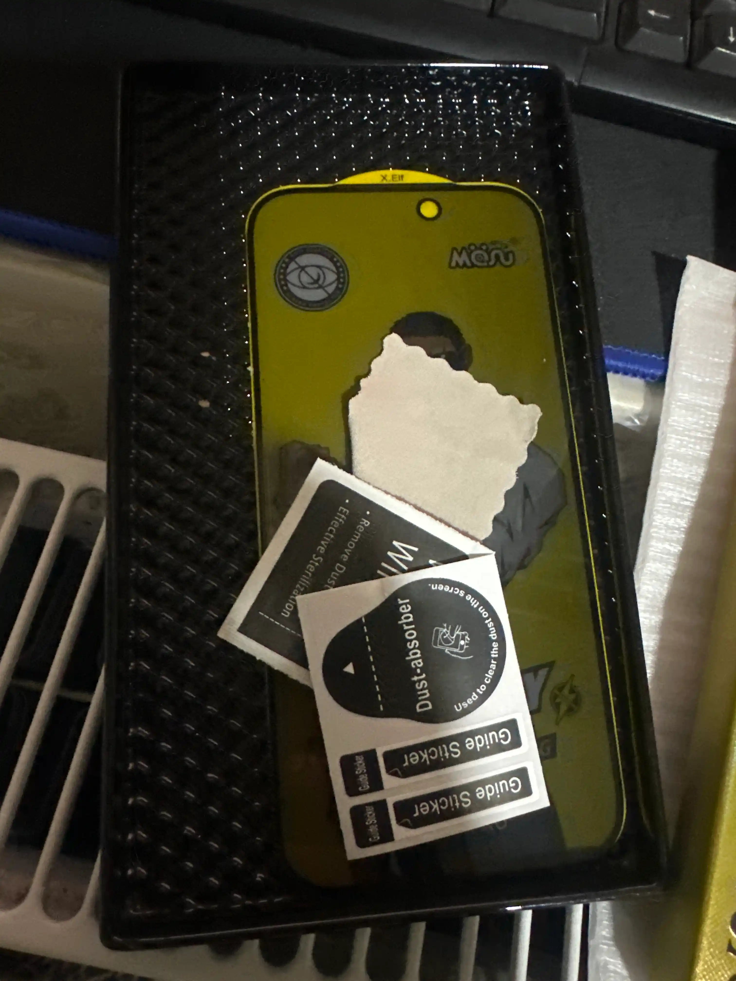 IPhone XR - 17 Pro Max uchun josusga qarshi himoya oynasi