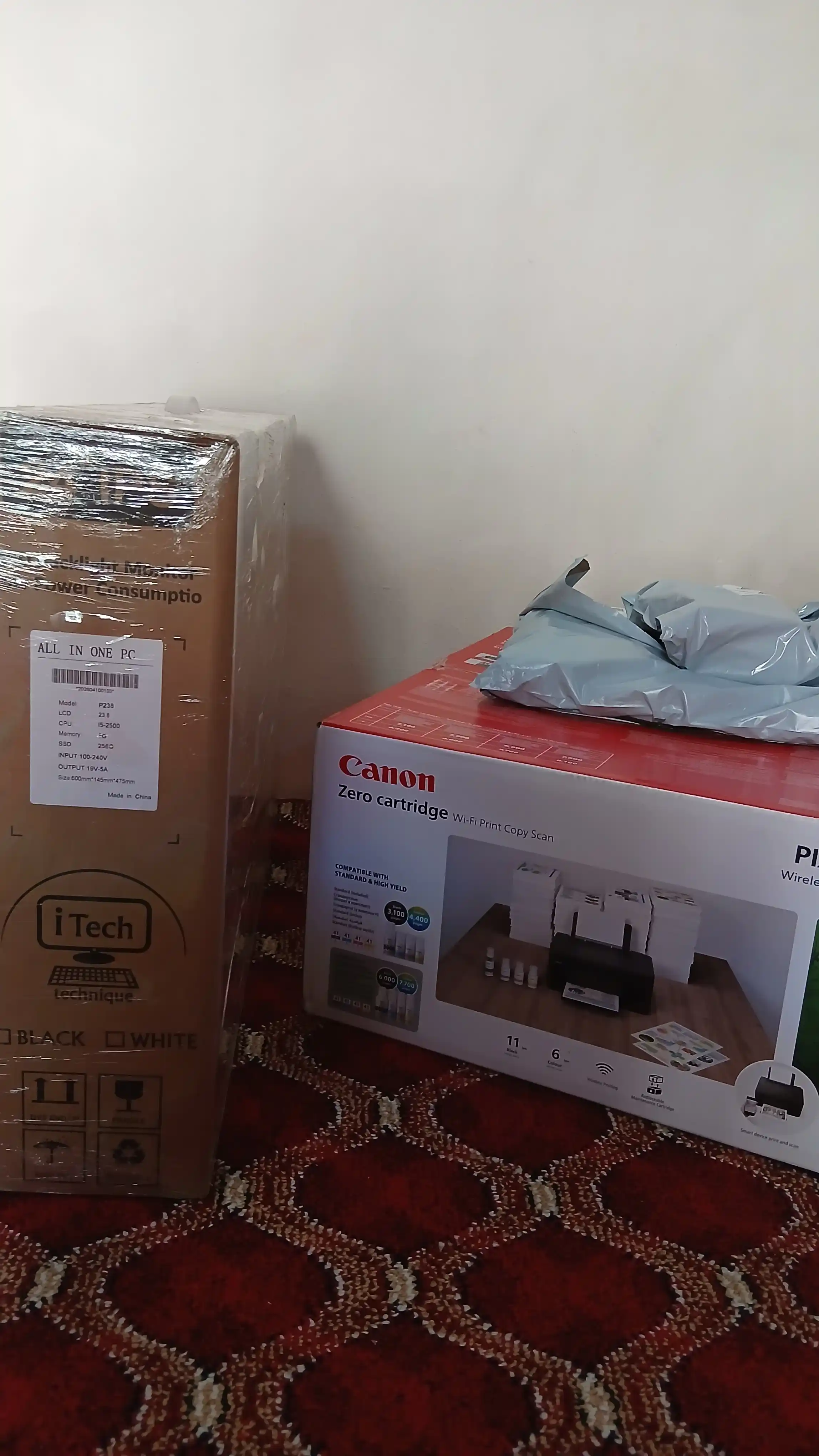 Canon Pixma G3430, G3410, Wi-Fi, цветной принтер-сканер, A4, МФУ, LCD, USB2.0, WiFi