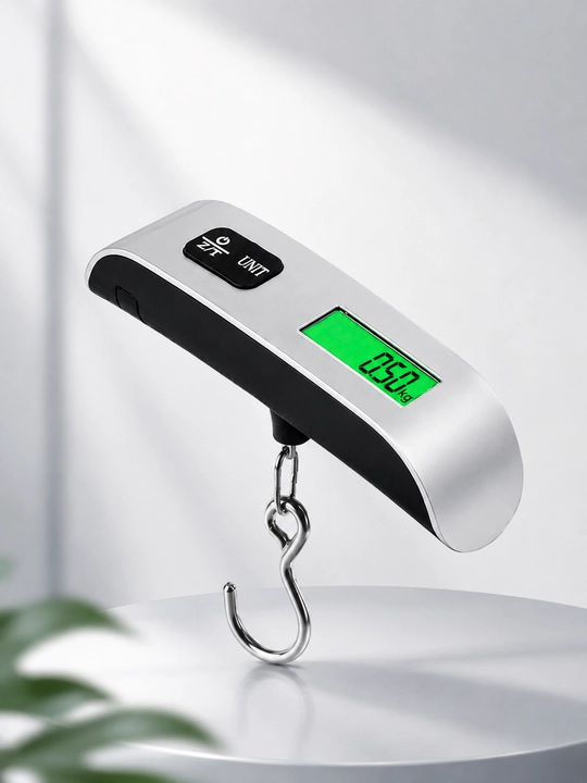 Elektron qo‘l tarozisi 50 kg gacha, yuk va chamadon tortish uchun