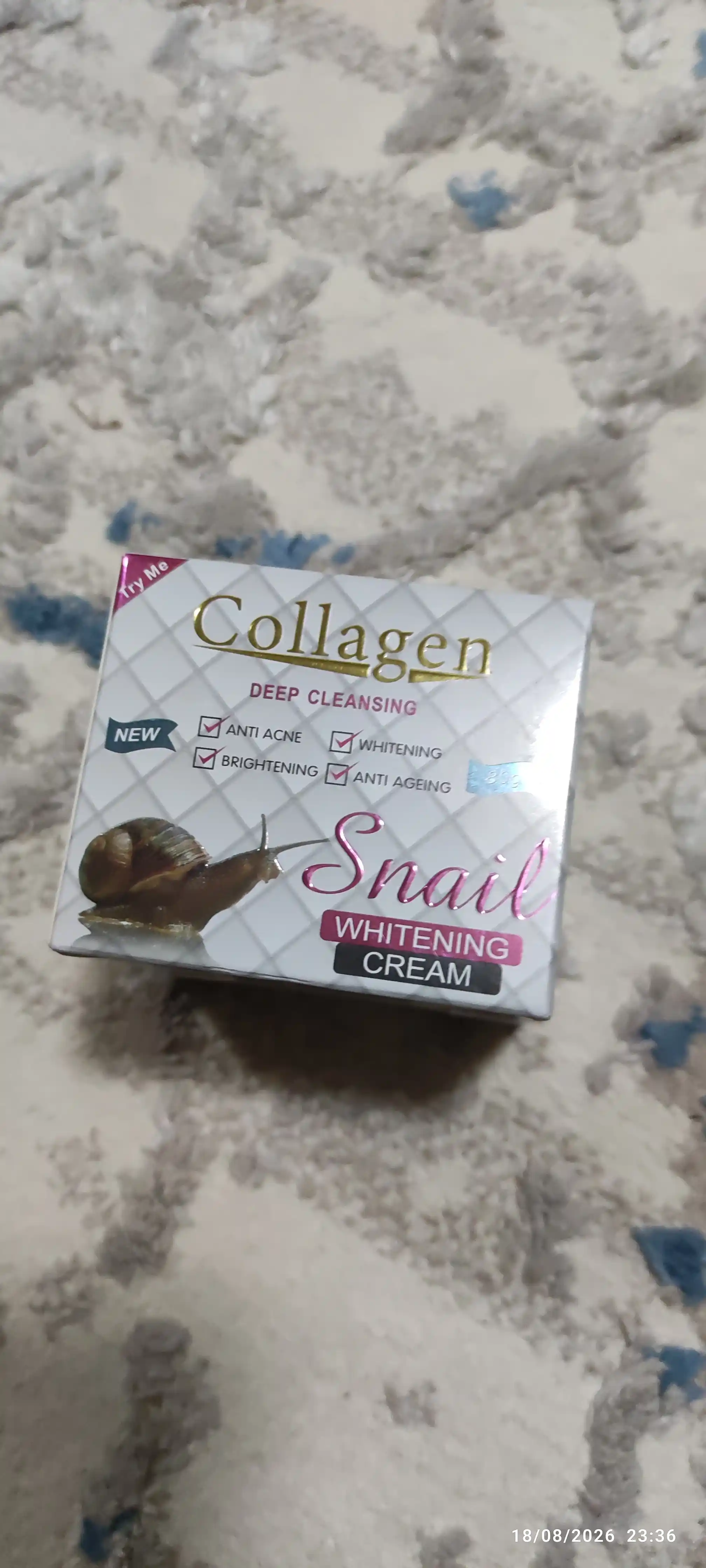 Крем для лица Collagen, отбеливающий крем, анти-акне и антивозрастной, 4 в 1, 80 г