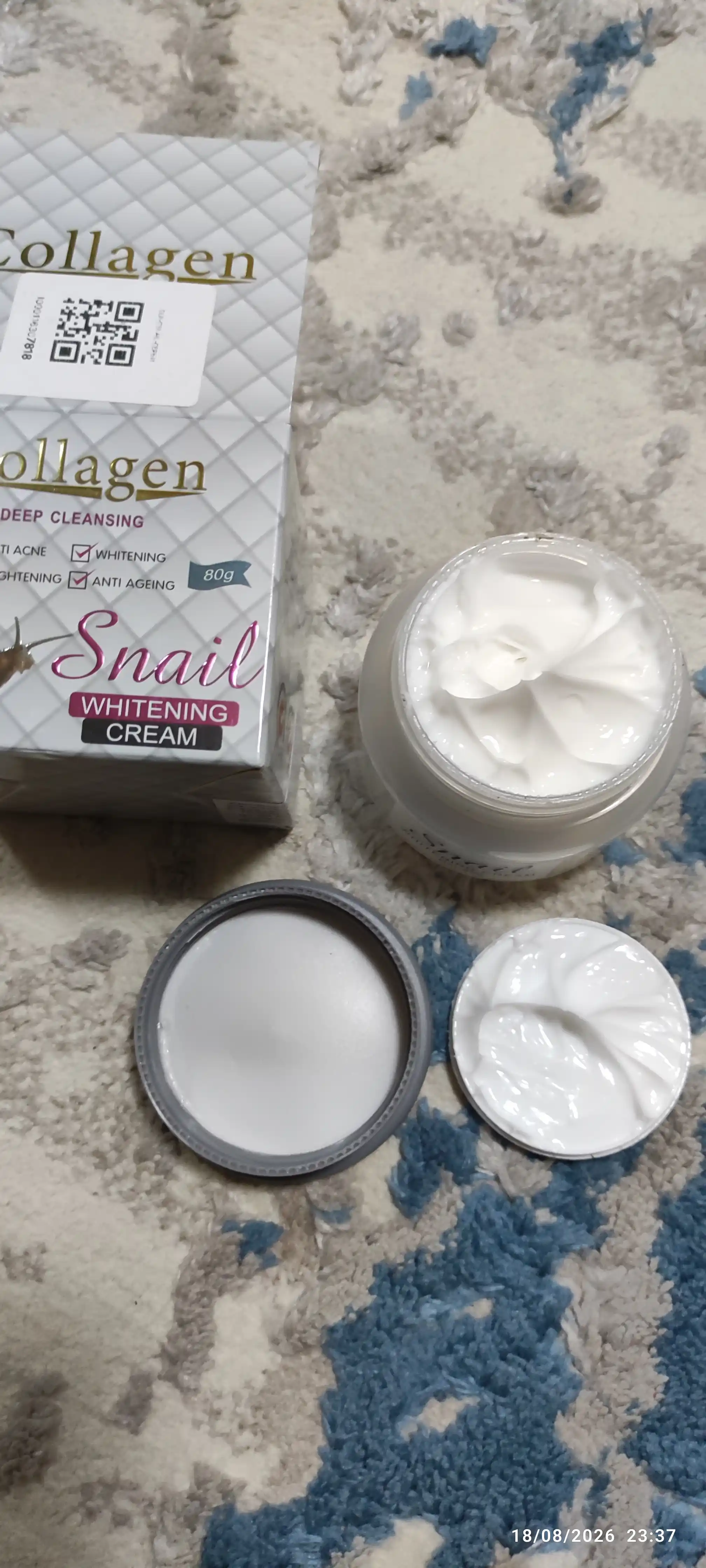 Крем для лица Collagen, отбеливающий крем, анти-акне и антивозрастной, 4 в 1, 80 г