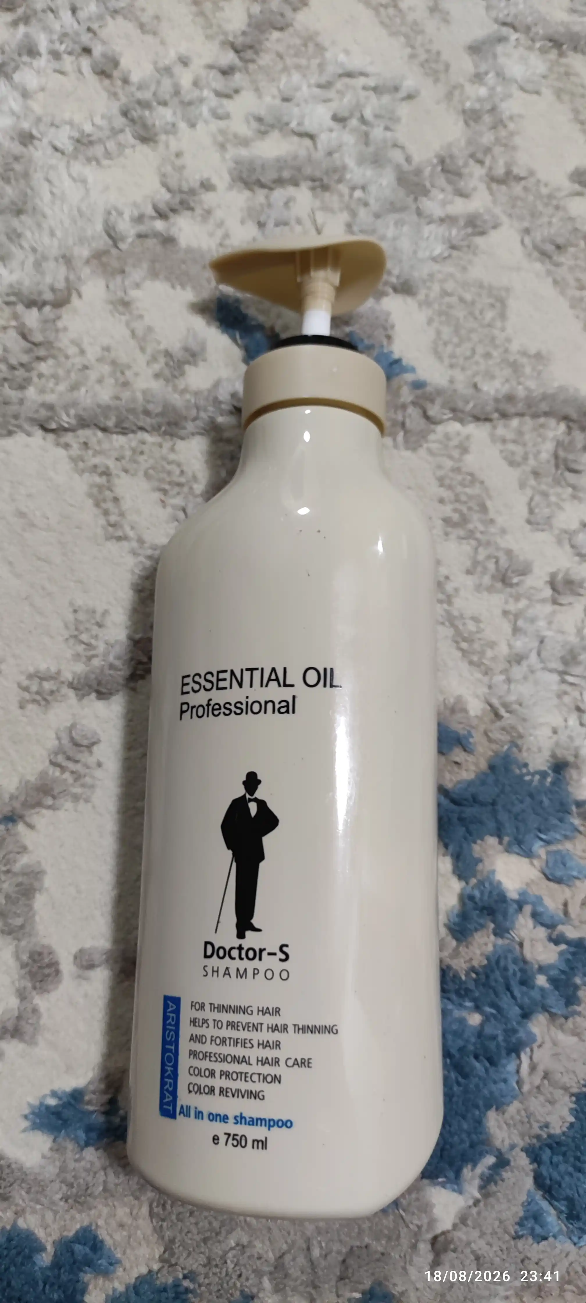 ESSENTIAL OIL Doctor-S – sochlar uchun professional shampun