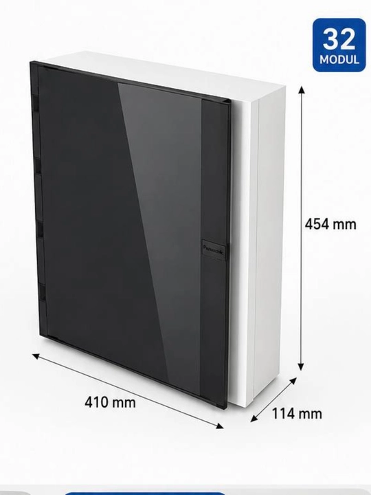 Panasonic tashqi shit 2M 32 modul elektr tarmog‘i uchun montaj himoya qutisi xonalar uchun